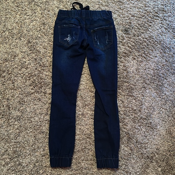 GOGO STAR Big Girls Casual Destructed Elastic Waistband Joggers Size 10 - Picture 4 of 4